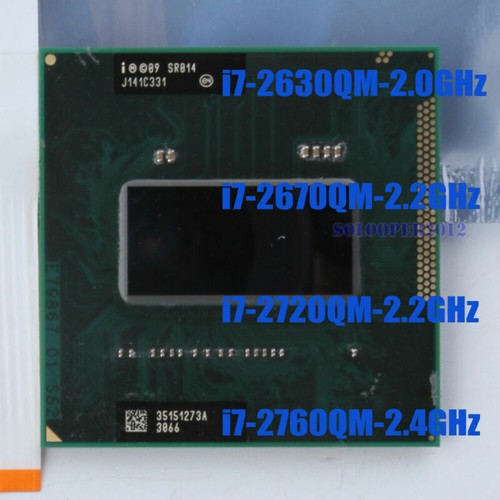 Intel core 2630qm - core, i7-2630qm
