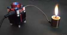 Tesla bobina hfsstc candela