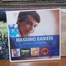 MASSIMO RANIERI 5 CD ORIGINAL ALBUM SERIES VOL 1 BUONE CONDIZIONI
