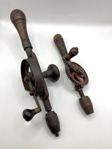 Antique hand drill - antique, set