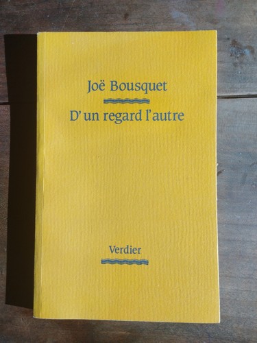 Regard autre joë - d'un,