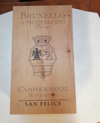 Cassa legno vuota - in,