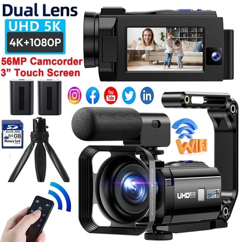 Videocamera doppio - videocamera,