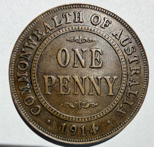 Penny australia 1914 - penny,