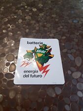 BATTERIE NORDOR ADESIVO STICKER pubblicitario originale vintage 