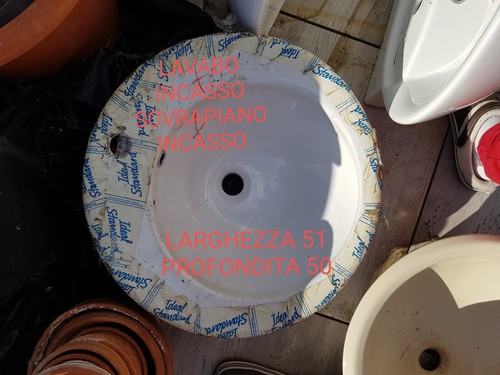 Lavabo sovrapiano incasso - lavabo,