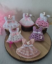 Mini vestiti, uncinetto