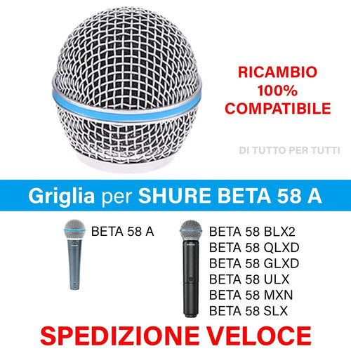 Griglia per shure - griglia, beta