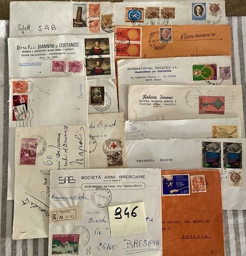 Lotto buste viaggiate - buste,