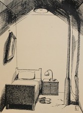 Interno camera singola con