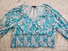 Top blusa LANE BRYANT manica