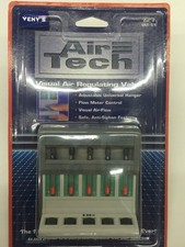 Valvola di controllo pompa aria 4 vie in plastica acquario pesci serbatoio