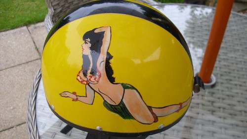 Casco vintage budino bacino