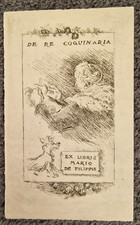 TRAMONTIN VIRIGLIO. EX LIBRIS MARIO DE FILIPPIS. C3+ C2. 98 X 53 mm. 1982