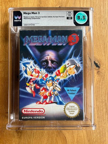 Nes mega man3 cib grado - cib, |