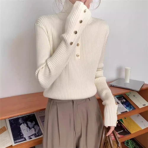 Donna maglia camicetta collo - donna,