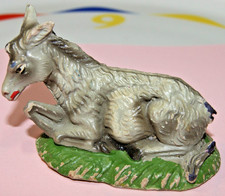 statuina presepe confalonieri? asinello in pasta H cm 6 n 202-23