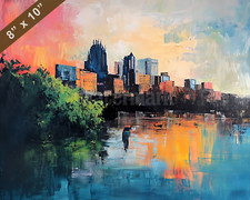 Quadro olio Clarksville