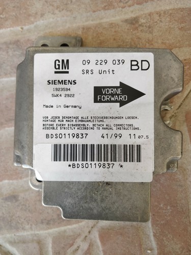 Centralina airbag siemens srs - siemens,
