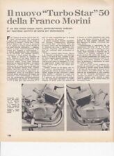 advertising Pubblicità-MOTORE TURBO STAR FRANCO MORINI '70 MOTORI ITALIANI EPOCA