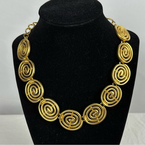 Collana spirale cerchio