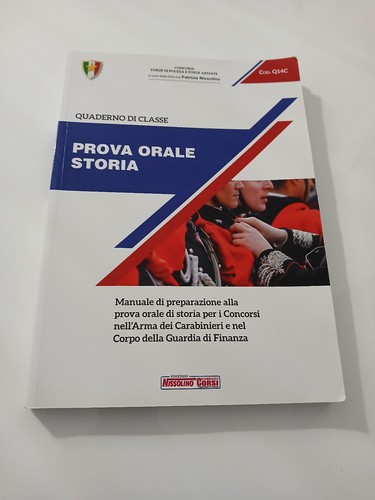 Prova orale storia corsi - orale,