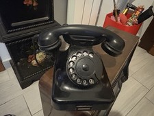 Antico telefono disco in - telefono,