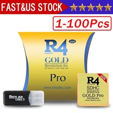 2025 versione R4 Gold Pro SDHC R4i per DS/3DS/2DS Revolution cartuccia + lotto USB