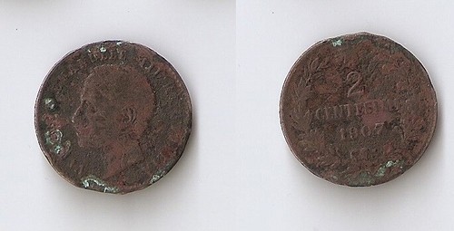 Italia centesimi 1907 - italia, r