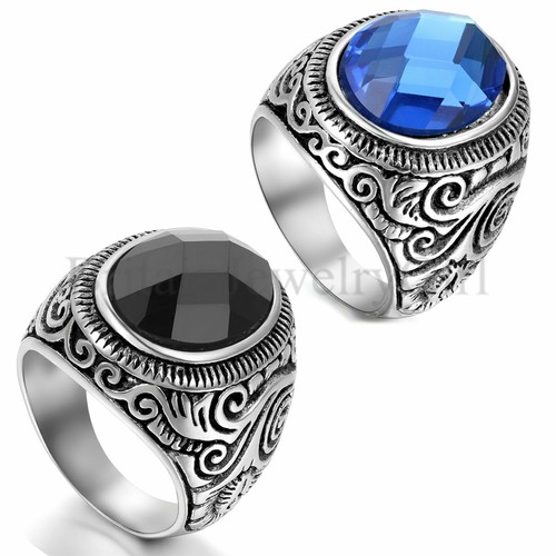 Anello biker uomo vintage