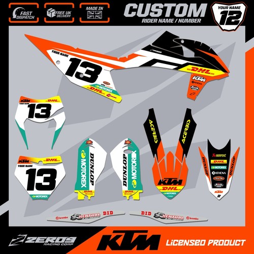 Ktm motocross graphics custom - motocross, graphics,