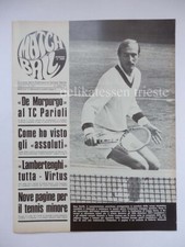 TENNIS MATCH BALL rivista 1972 nr 32 Stan Smith vintage