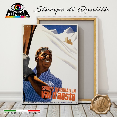 Quadro vintage sport invernali - sport,