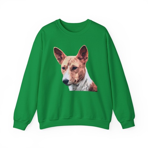 Felpa girocollo basenji unisex - girocollo,