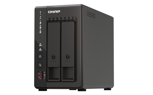 Qnap 253e nas tower intel - qnap, intel®
