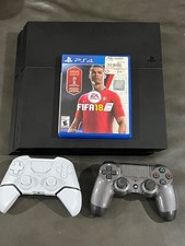 PS4, with 2 controllers, and