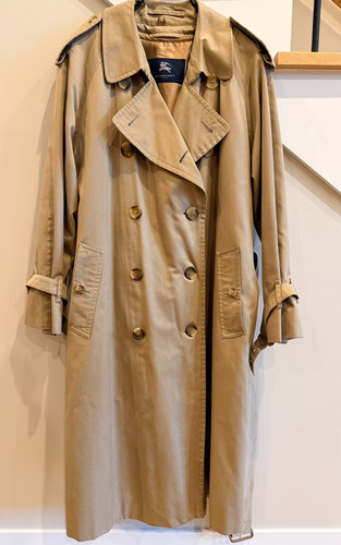 Vintage burberry trench - burberry,