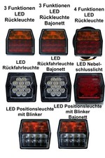 Fanali posteriori a LED 12V