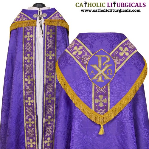 Set piviale stola viola - set,