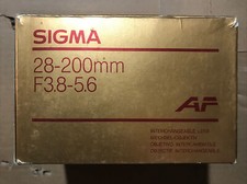 Sigma 28-200mm F3.8-5.6 Lens