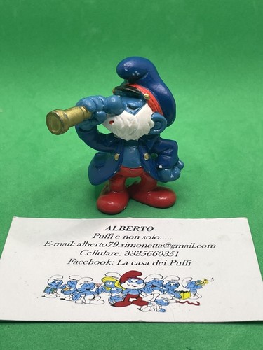 Puffi smurfs puffo capitano - puffi,