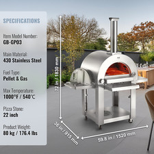 Forno per Pizza Da Esterno Da