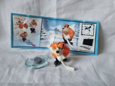 SORPRESINE KINDER FERRERO Mickey Mouse & Friends GAMBA DI LEGNO + CARTINA