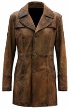 Cappotto lungo uomo in vera