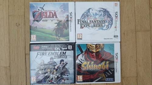 Lot jeux nintendo 3ds zelda - nintendo,