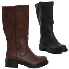 Stivali donna tacco basso