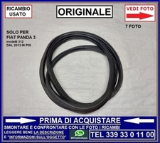 GUARNIZIONE PORTELLONE POSTERIORE BAGAGLIAIO ORIGINALE FIAT PANDA 3 312 DAL 2012