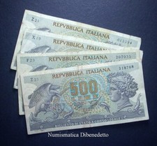 A - Repubblica Italiana - 500 Lire Aretusa 1970