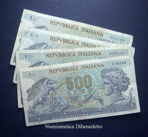 Repubblica italiana 500 - -,