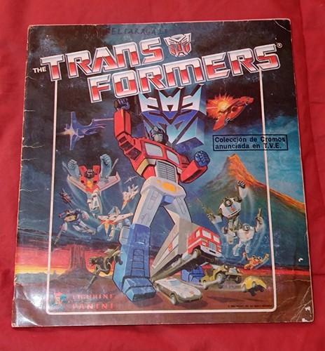 álbum transformers panini - Álbum, -panini-
